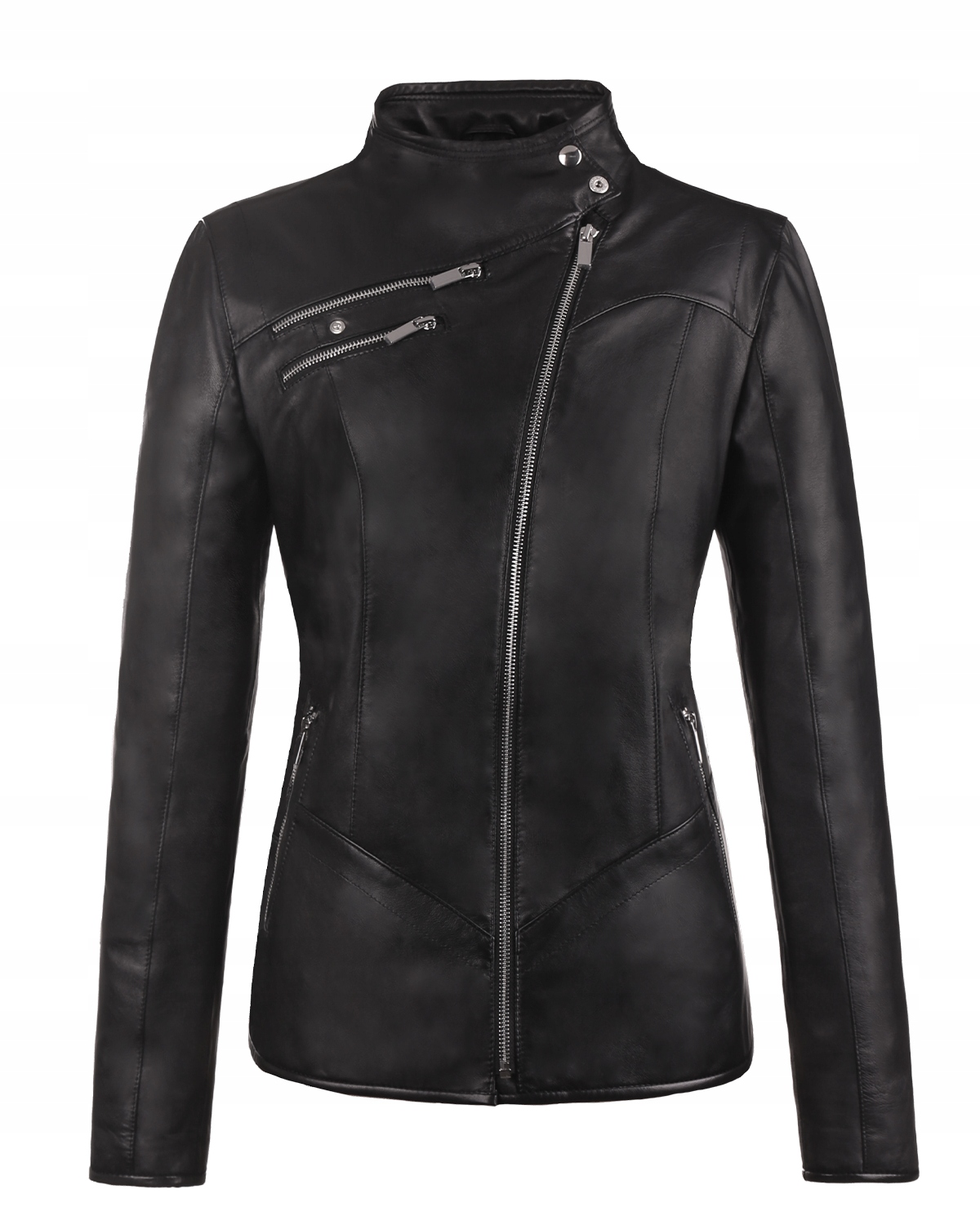 Tomskór Černá Dámská Kožená Ramoneska Alwina 2XL/44