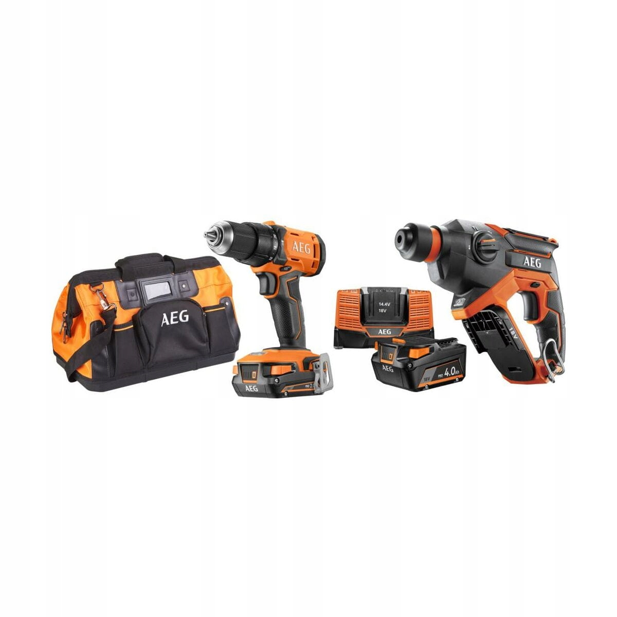 Zestaw wkrętarka i młotowiertarka CK18-AD-2BR-X02C