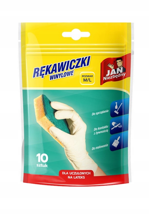

Jan Niezbędny Rękawiczki Winylowe M/L 10 Szt.