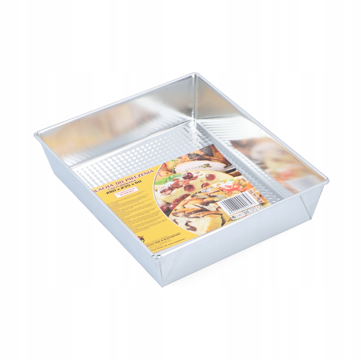 

Blacha do Pieczenia ciast Forma 23x23 Snb Polska