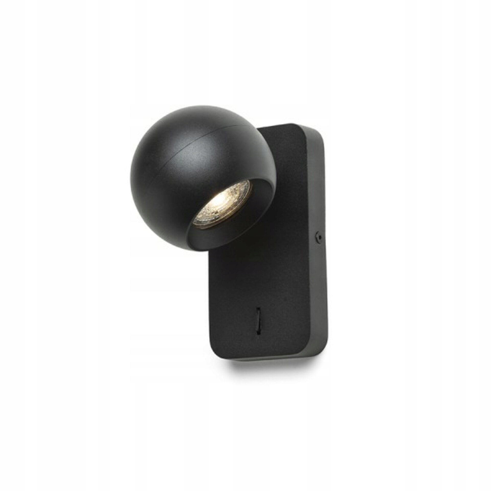 Rendl Siena nástěnné svítidlo černé GU10, naklápěcí reflektor, 50 W