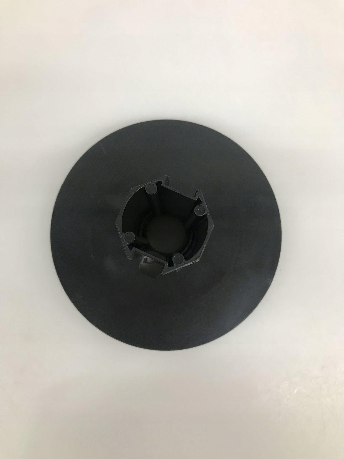 AMIG - CZARNE NYLONOWE KOŁO PASOWE DO ŁOŻYSK WAŁU ROLETY | DO TAŚM 18 MM Kod producenta 29022