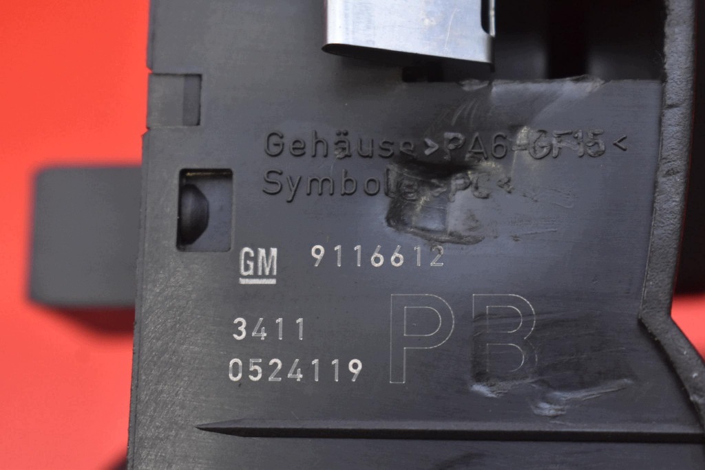 switch light switch 9116612PB OPEL CORSA C 00-03
