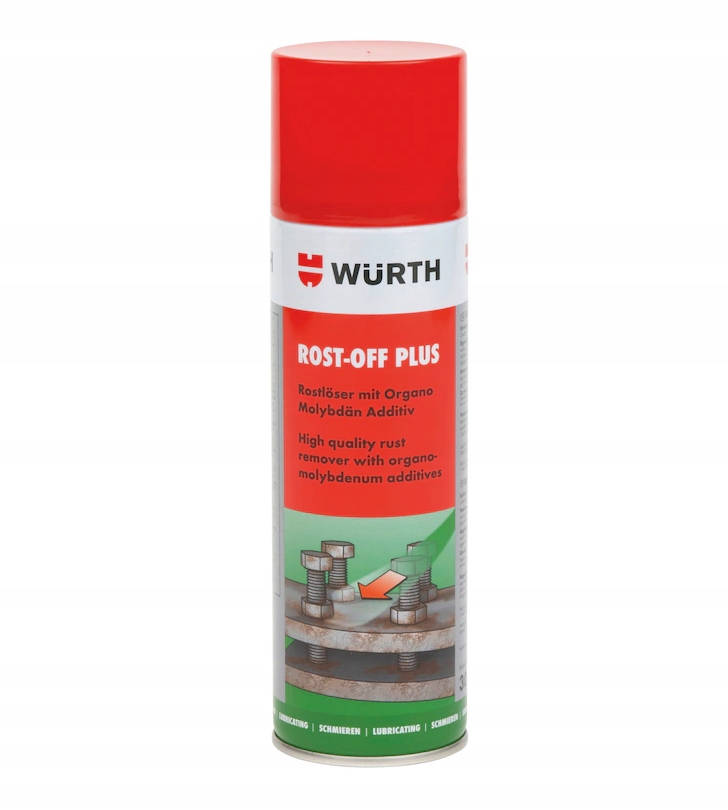 

Odrdzewiacz Rost-off Plus Wurth 400ML Z Molibdenem