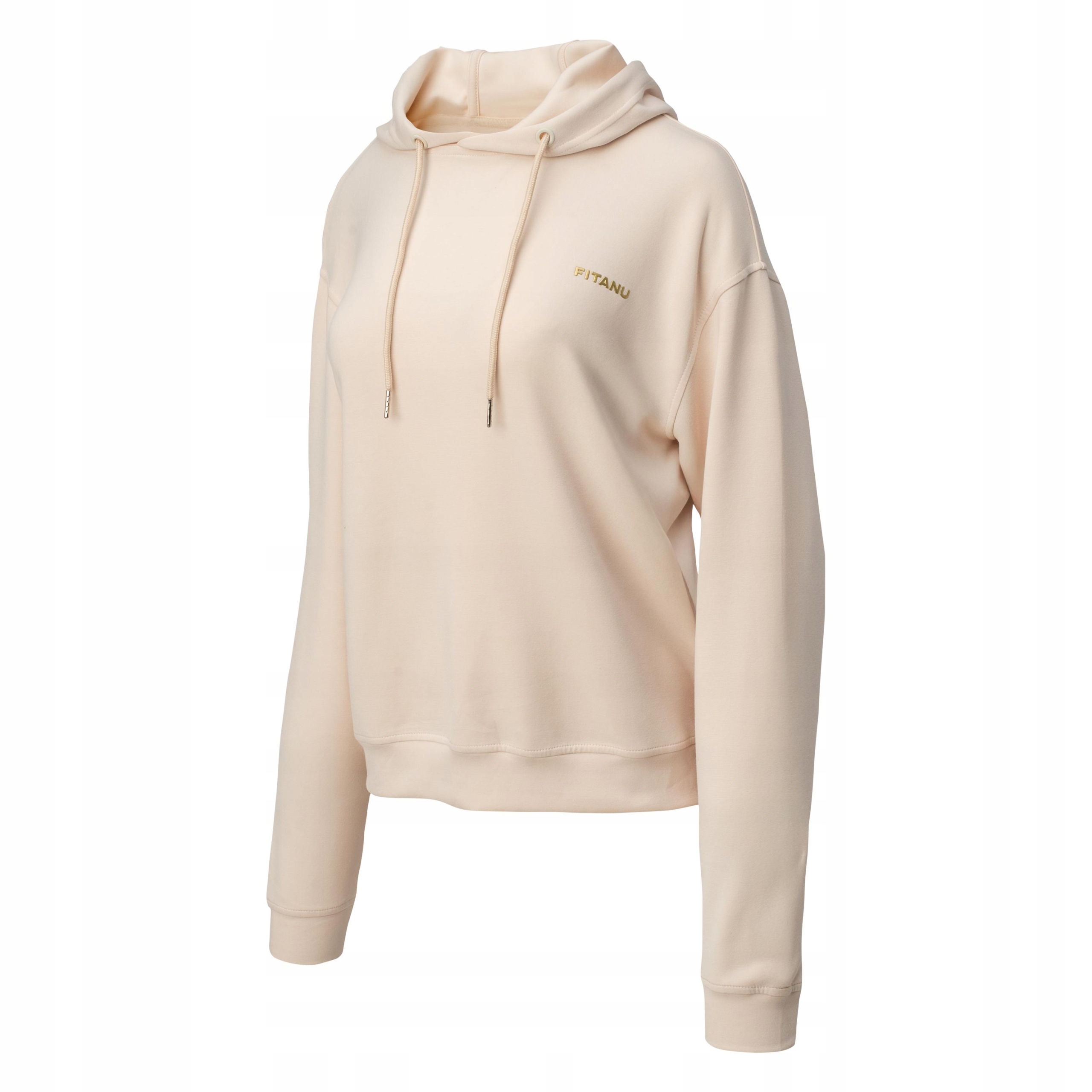 Dámská Mikina Fitanu Tula W klasická lehká s kapucí Heron White L