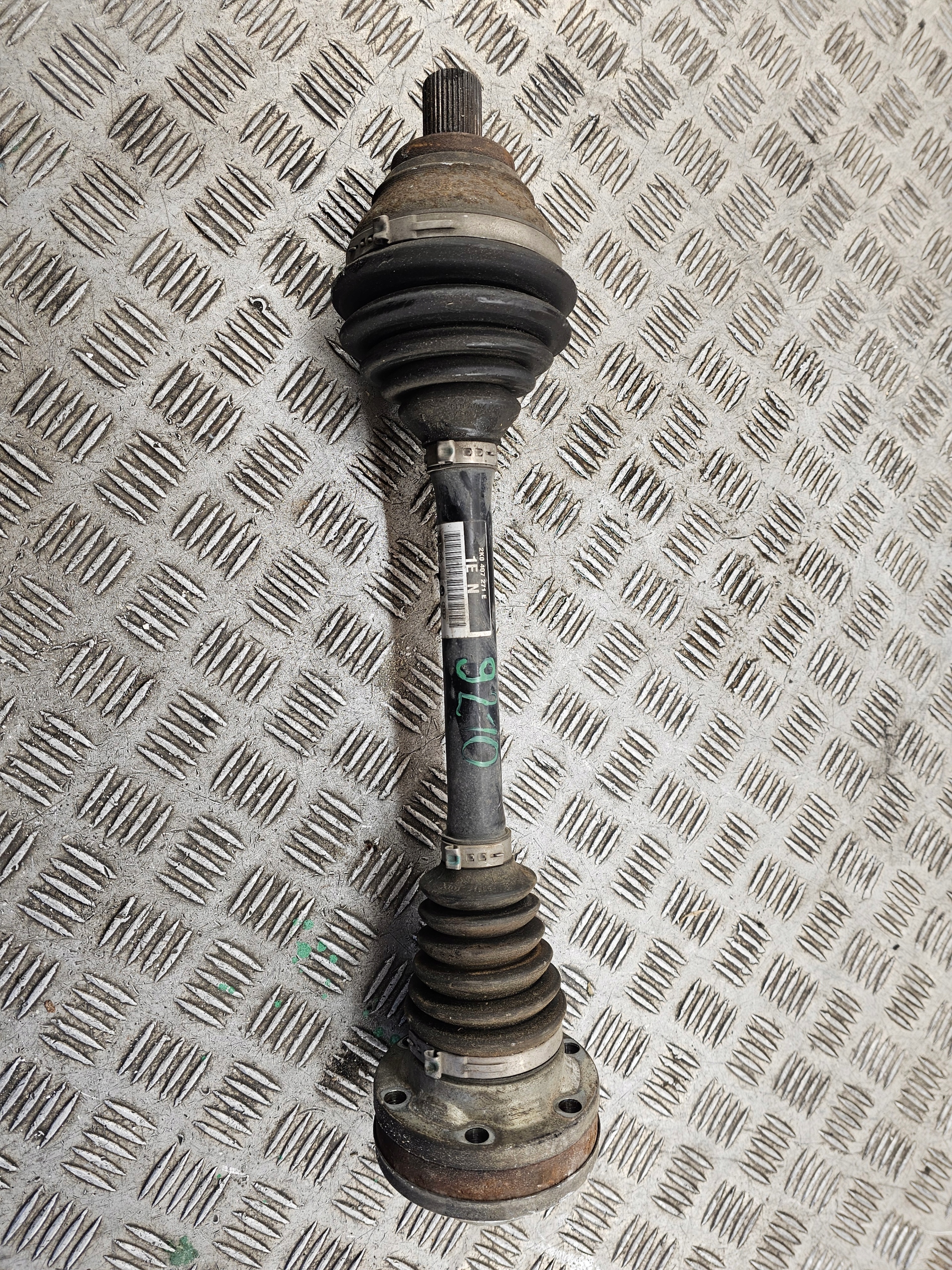semi-axis left front SEAT LEON II 1.8 TSI 160KM 2K0407271E