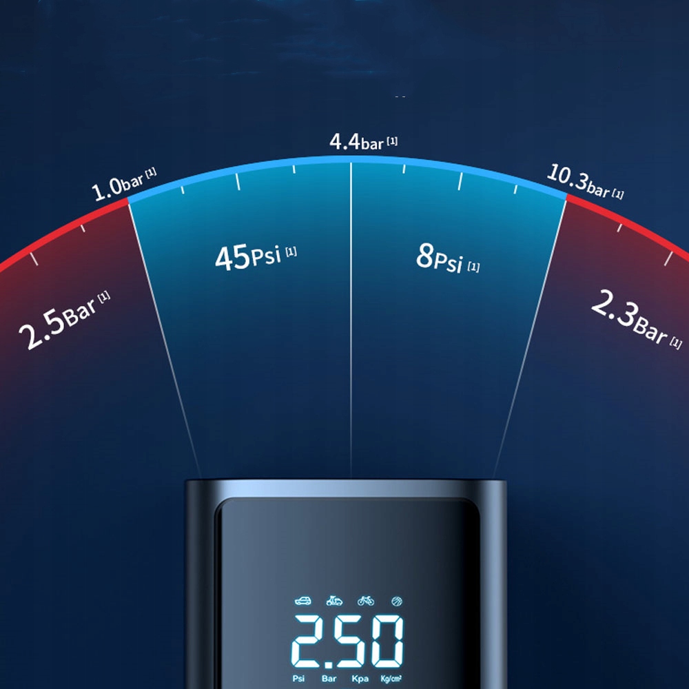 WIELOFUNKCYJNA ELEKTRYCZNA POMPKA POWIETRZA USB Marka bez marki