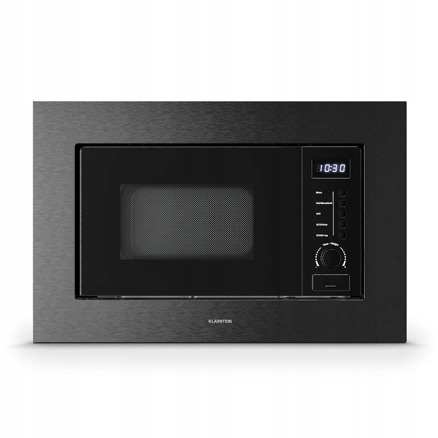 Kuchena Mikrofalowa Mikrofalówka Do Zabudowy Klarstein 700W 20L Czarna 60CM