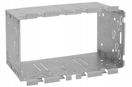 PÓŁKIESZEŃ MONTAŻOWA 2DIN + RAMKA DO RADIA SOLIDNA Marka kawu