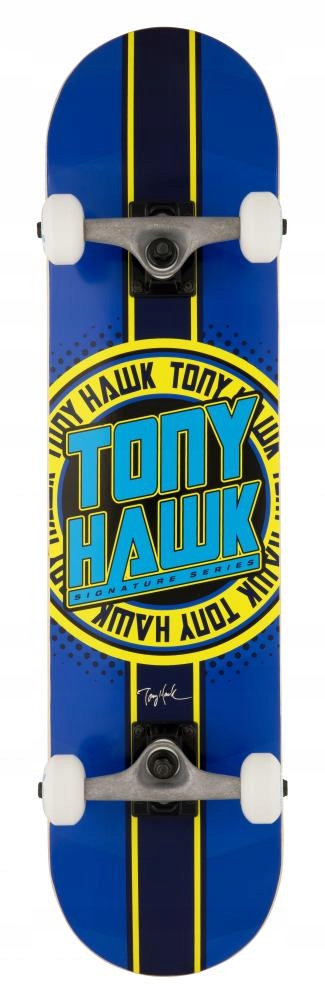 Deskorolka Tony Hawk Ss 180+ Badge Logo 7,5" blue/yellow