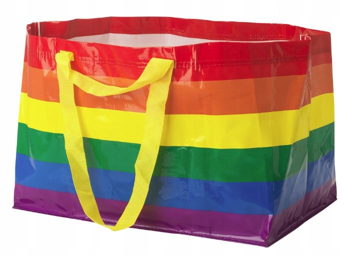 IKEA STORSTOMMA TORBA NA ZAKUPY PRANIE BASEN 71L