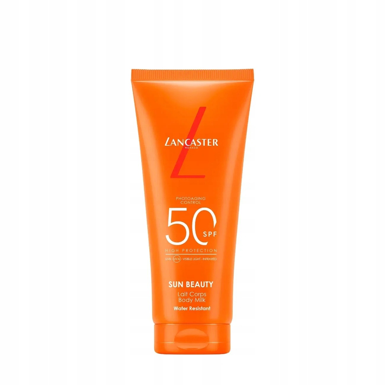 Lancaster, Sun Beauty, opalovací mléko na tělo, Spf 50, ochrana před sluncem, aplikace před pobytem na slunci