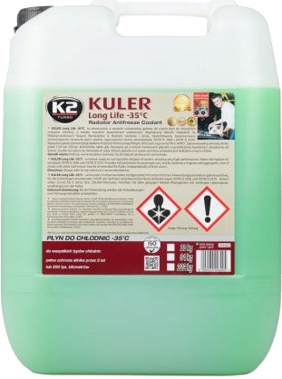 K2 Kuler Зелена охолоджуюча рідина-35C 20KG / 18L