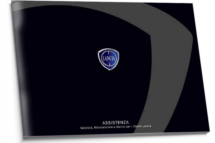 Lancia Чиста Італійська Сервісна Книга