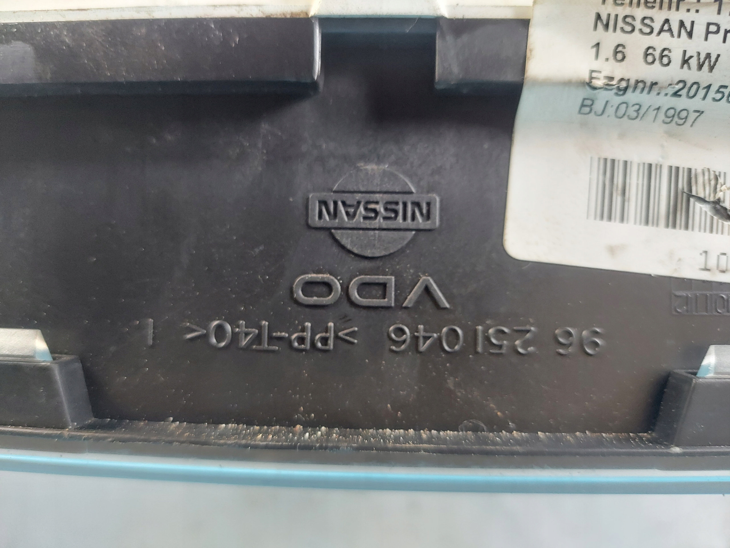 dials clock NISSAN PRIMERA P11 1.6 16V 248102F114