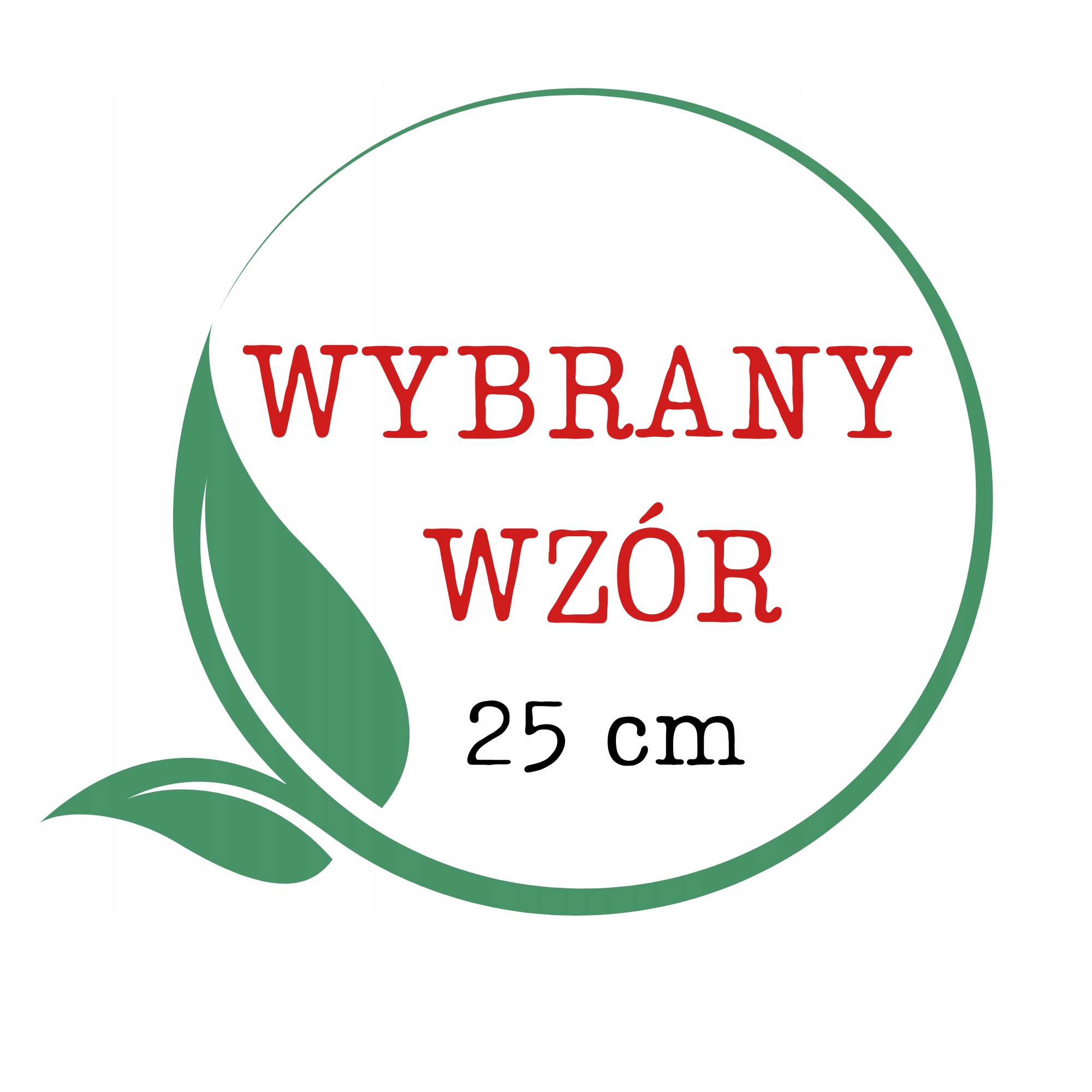 

Naprasowanka Wybrany Wzór rozmiar 25 cm