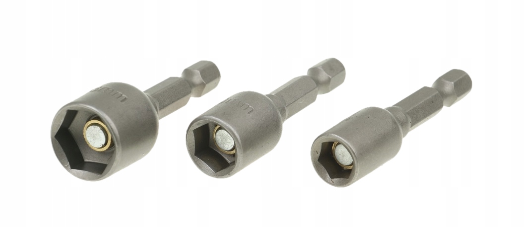 

Nasadki Magnetyczne Do Wkrętarki 8,10,13MM Komplet