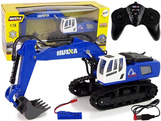 

Koparka Gąsienicowa Pilot R/c Niebieska
