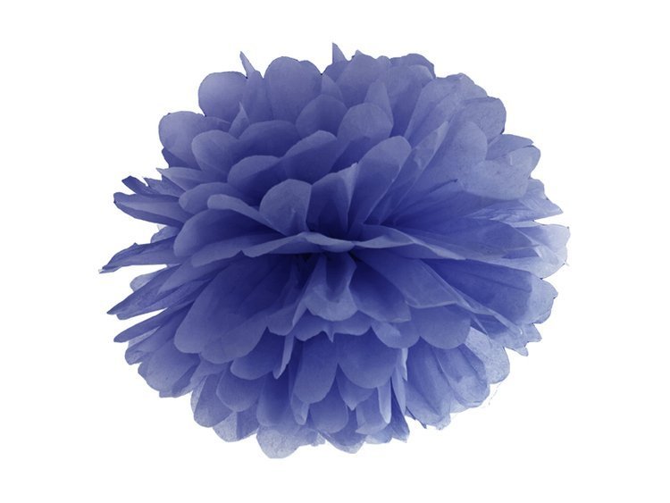 

Pompon Bibułowy Granat 25 CM Urodziny Dekoracja