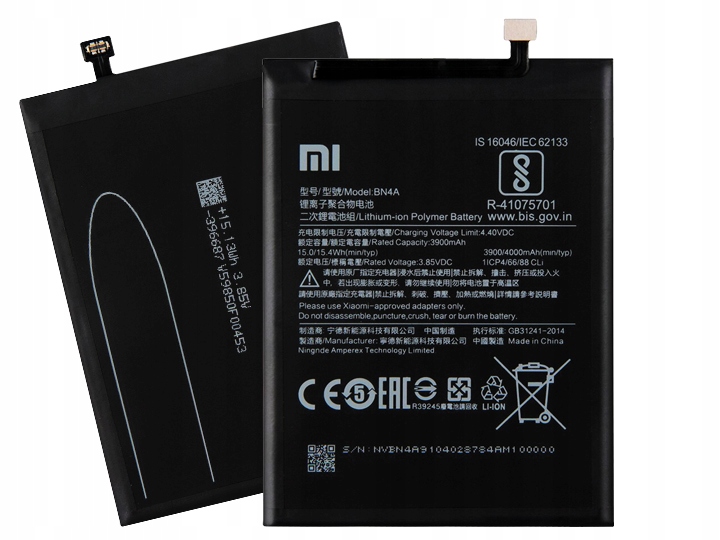 

Oryginalna Bateria Xiaomi BN4A Redmi Note 7