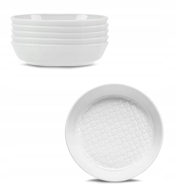 

Lubiana Marrakesz Biały 6 x Talerz Głęboki 20 CM