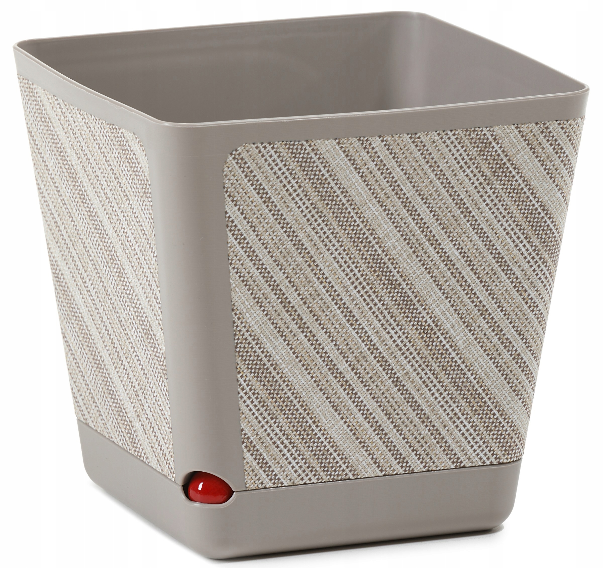 

Donica Kora textil 18x18cm h18 kol. Taupe t/s17