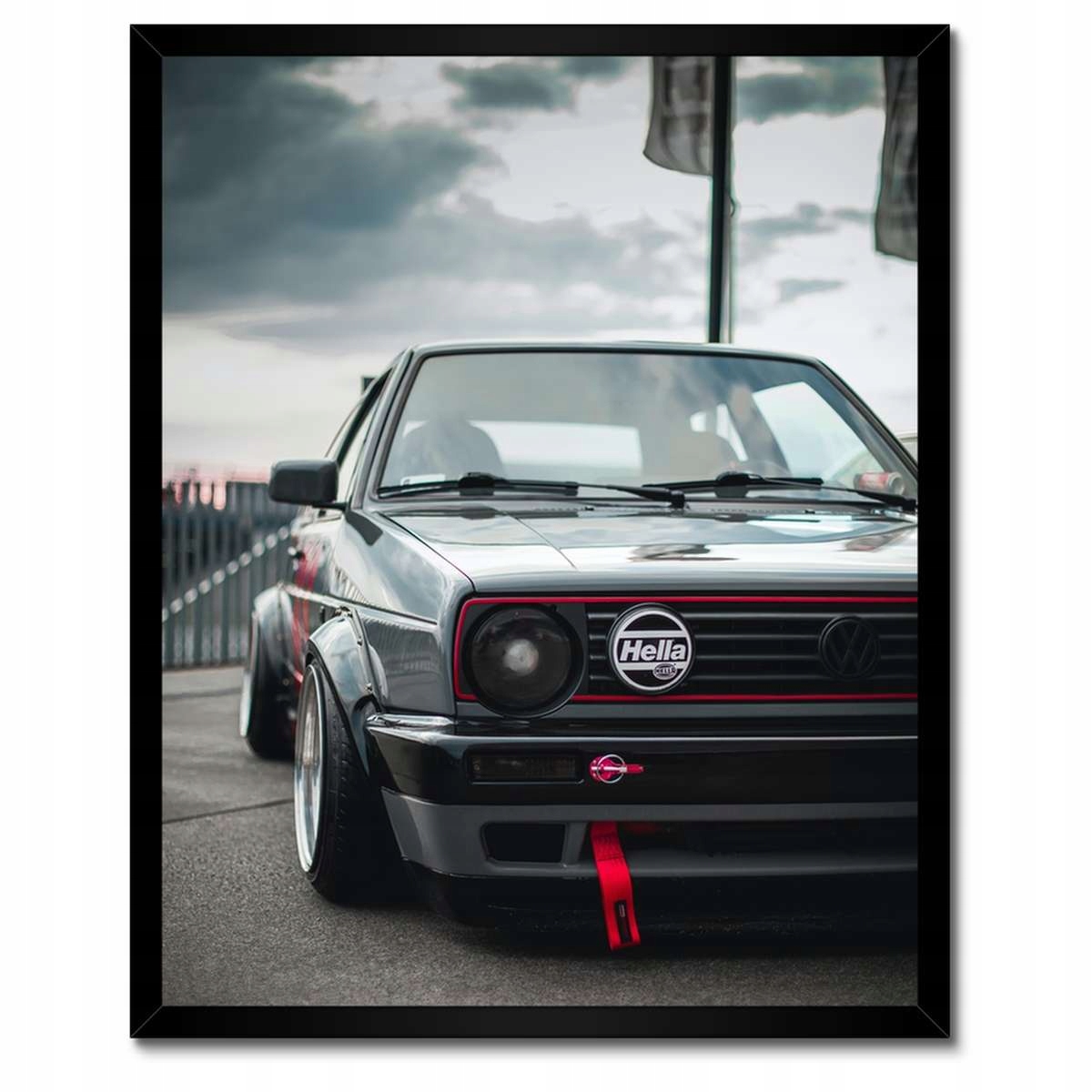 Plakáty v rámu 40x50 Volkswagen Golf 2 Dvojka