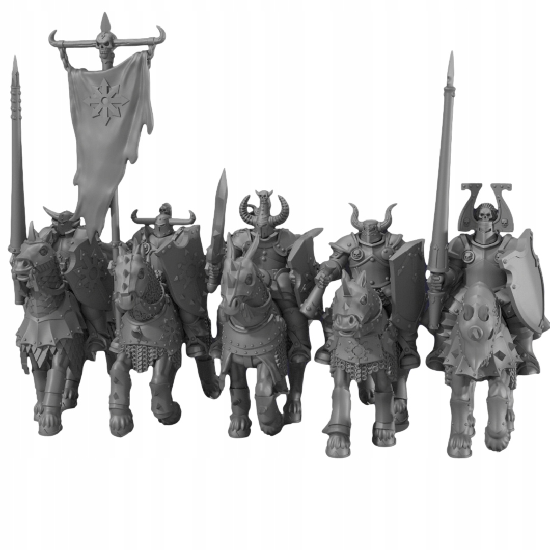 Dark Crusaders Knights - x5