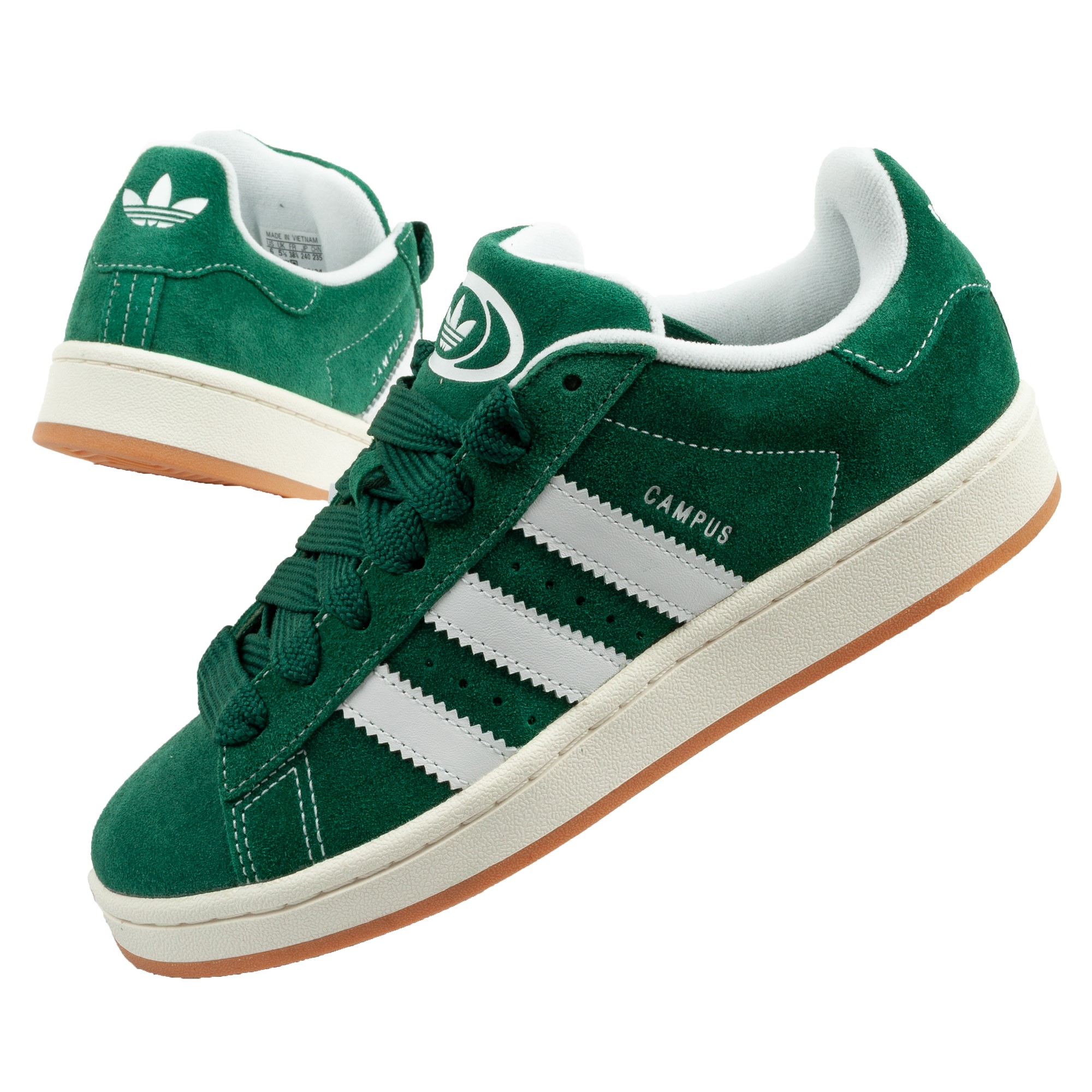 Dámské sportovní boty Adidas Campus 00s vel.37 kožené tenisky zelené