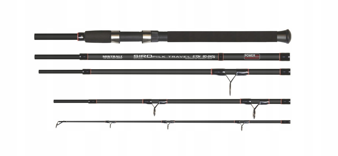 Wędka Morska Mistrall Siro Travel Pilk 270/80-240g