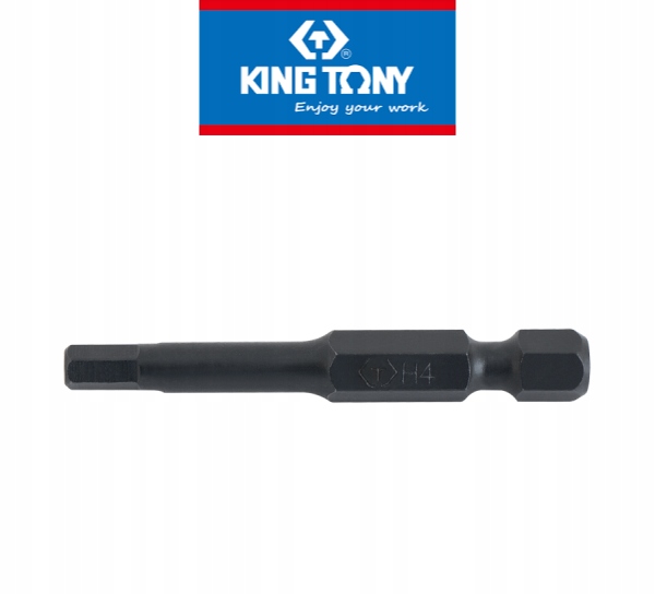 

Bit grot 1/4" Hex 8 L- 50 mm King Tony