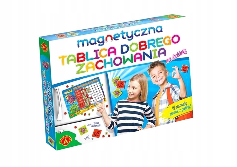 MAGNETYCZNA TABLICA DOBREGO ZACHOWANIA ALEX