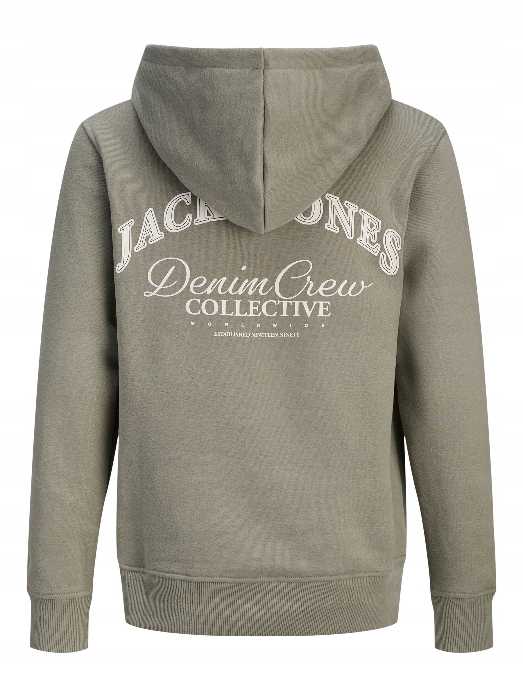 Jack&Jones sweterek dziecięcy szary bawełna