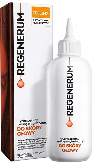 

Regenerum enzymatyczny peeling do skóry głowy