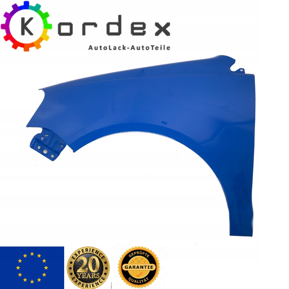 Blatník Volkswagen Polo IV 4 9N3 Lift Barva LA5F A5F 05-09 Levý Přední