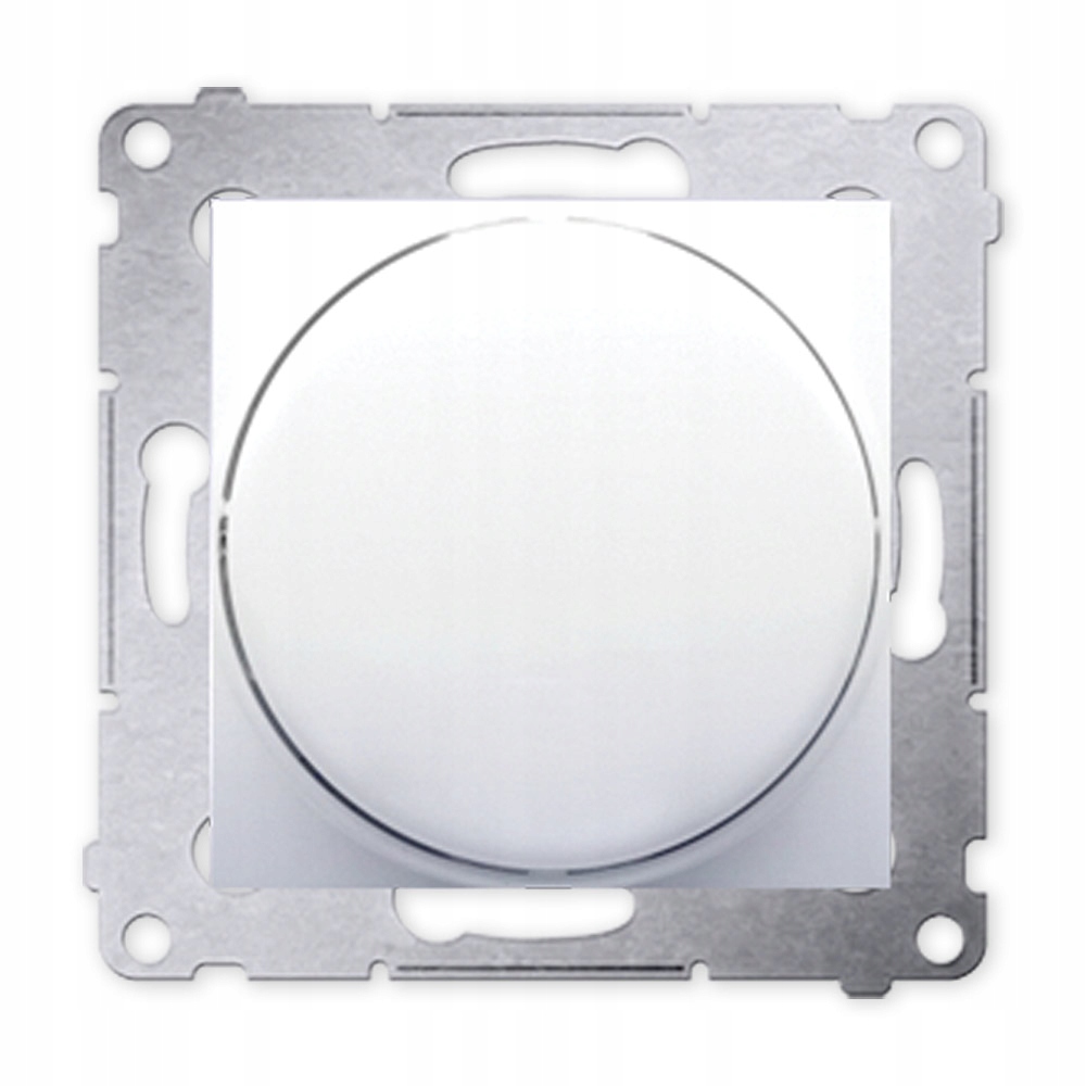 Simon 54 Otočný stmívač pro stmívatelné Led diody 230V 5-250W bílý