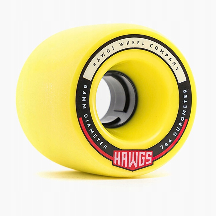 Longboardová kolečka Hawgs Fatty Flat Banana 63 mm 78A