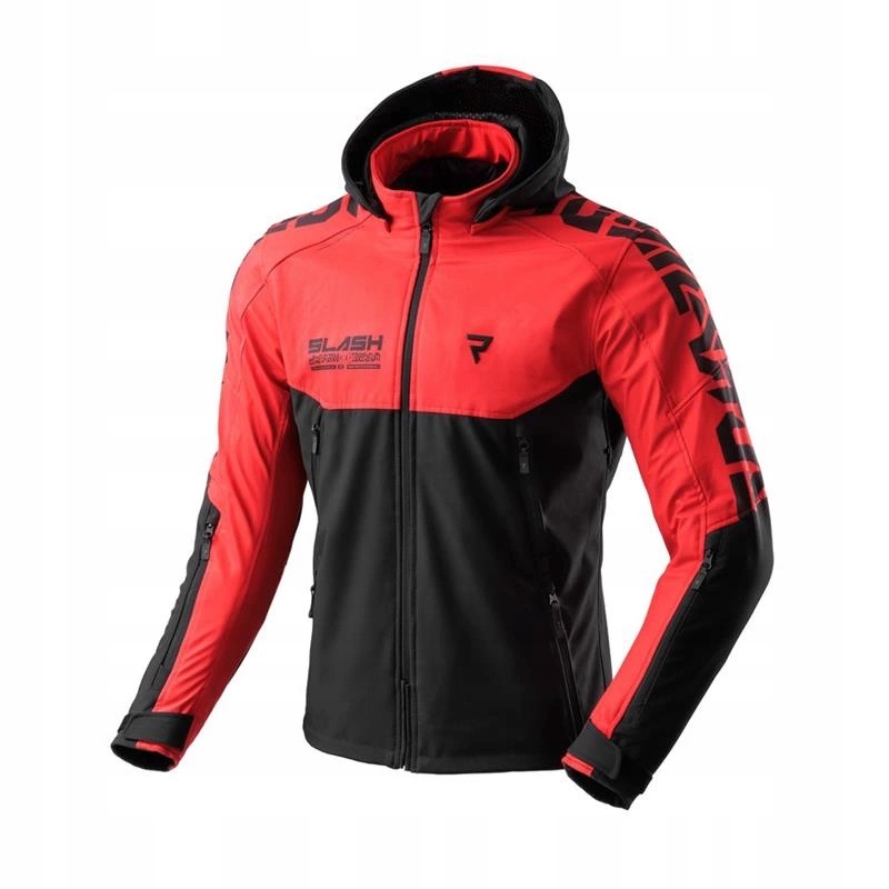 Motocyklová bunda Rebelhorn Slash Spider Black/red čierna červená Darčeky