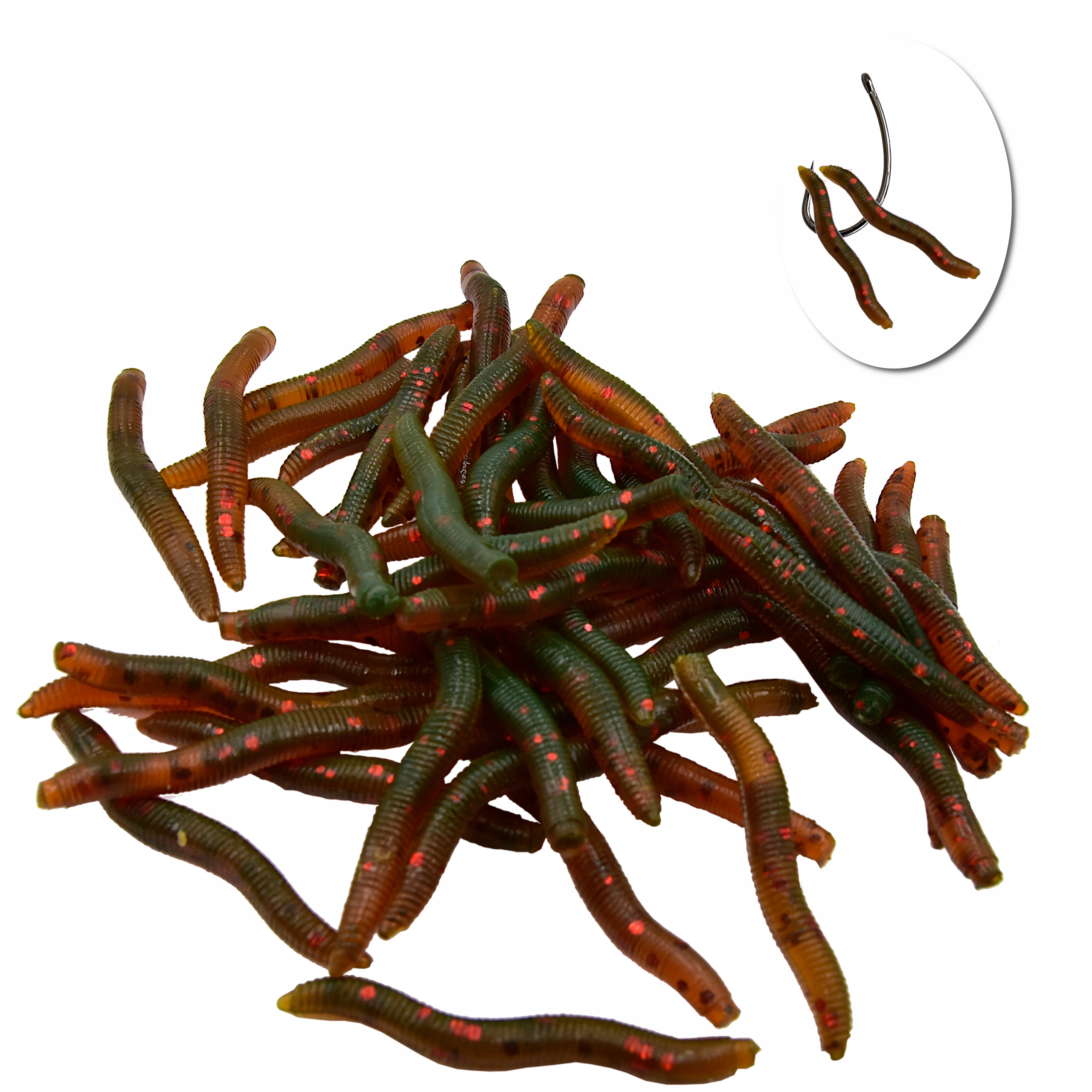 

Sztuczny Robak Ochotka Jak Żywa Przynęta 50 szt