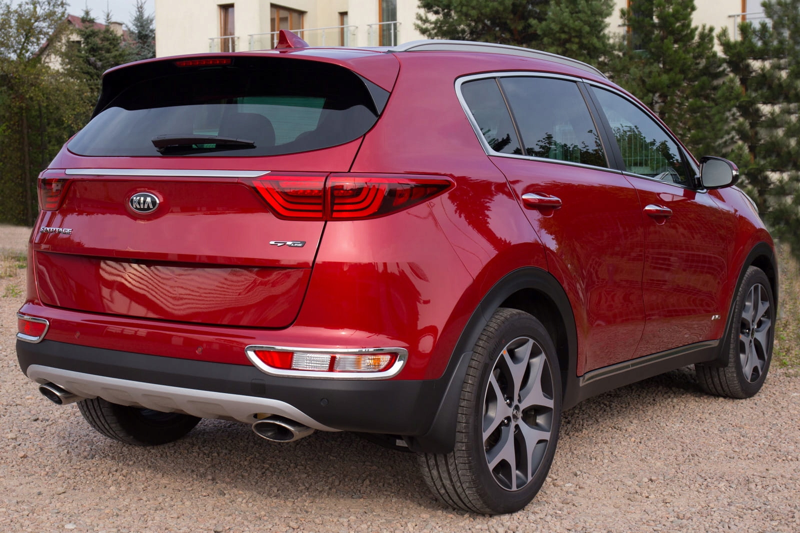 KIA SPORTAGE QL NAKŁADKI LAMP PRZECIWMGIELNYCH TYŁ EAN (GTIN) 5905226024784