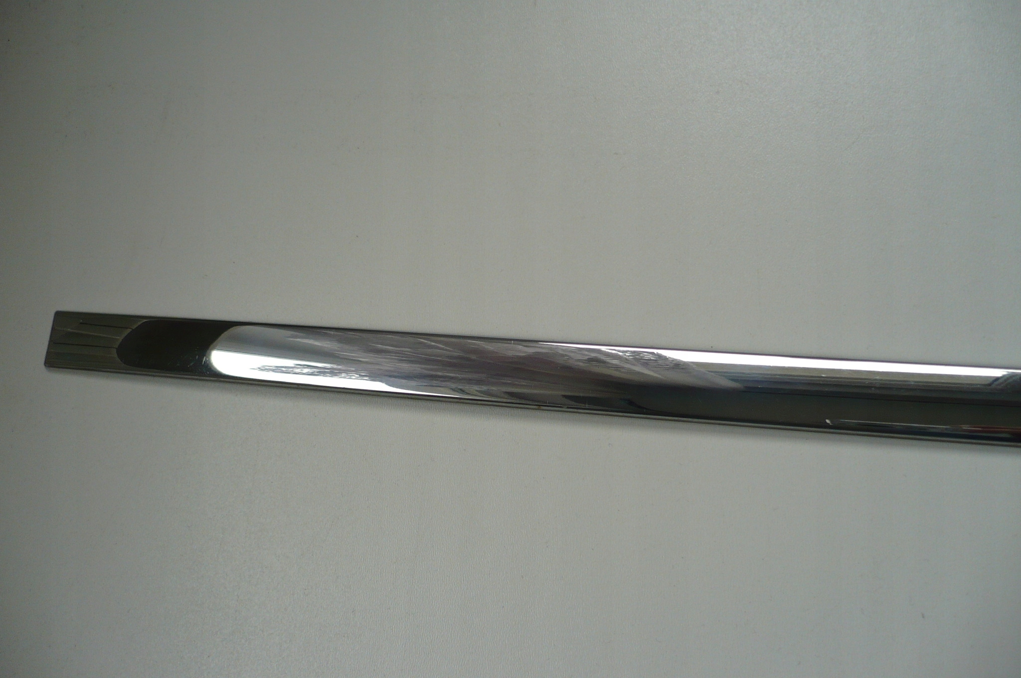 SKODA SUPERB II 2 08- decorative trim CHROM door left rear part central