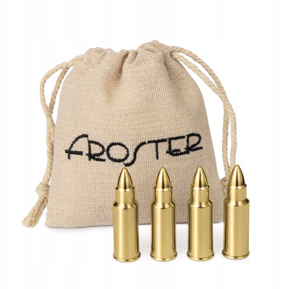 

Kostki Do Drinków Metalowe Pociski Whisky Napojów