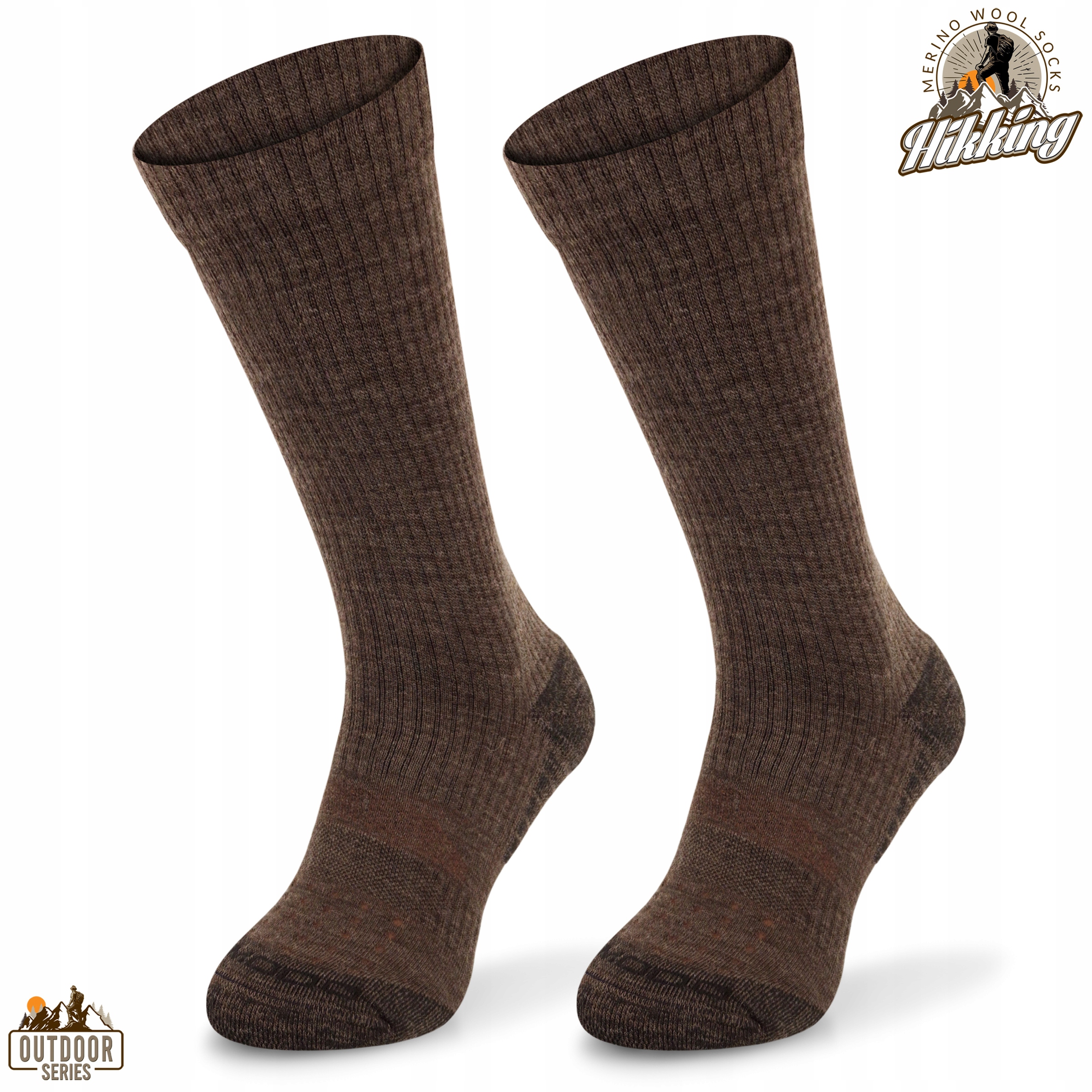 Termoaktywne całoroczne skarpety trekkingowe z wełny merino COMODO r. 43-46 Stan opakowania oryginalne