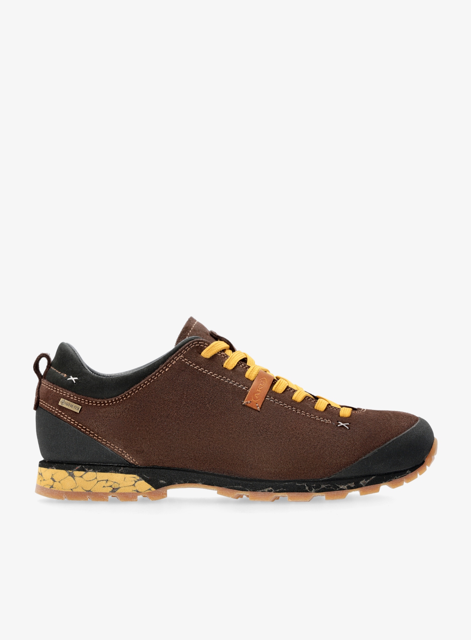 Turistické boty Aku Bellamont III Suede Gtx hnědá/žlutá Uk 11,5 (46,5)