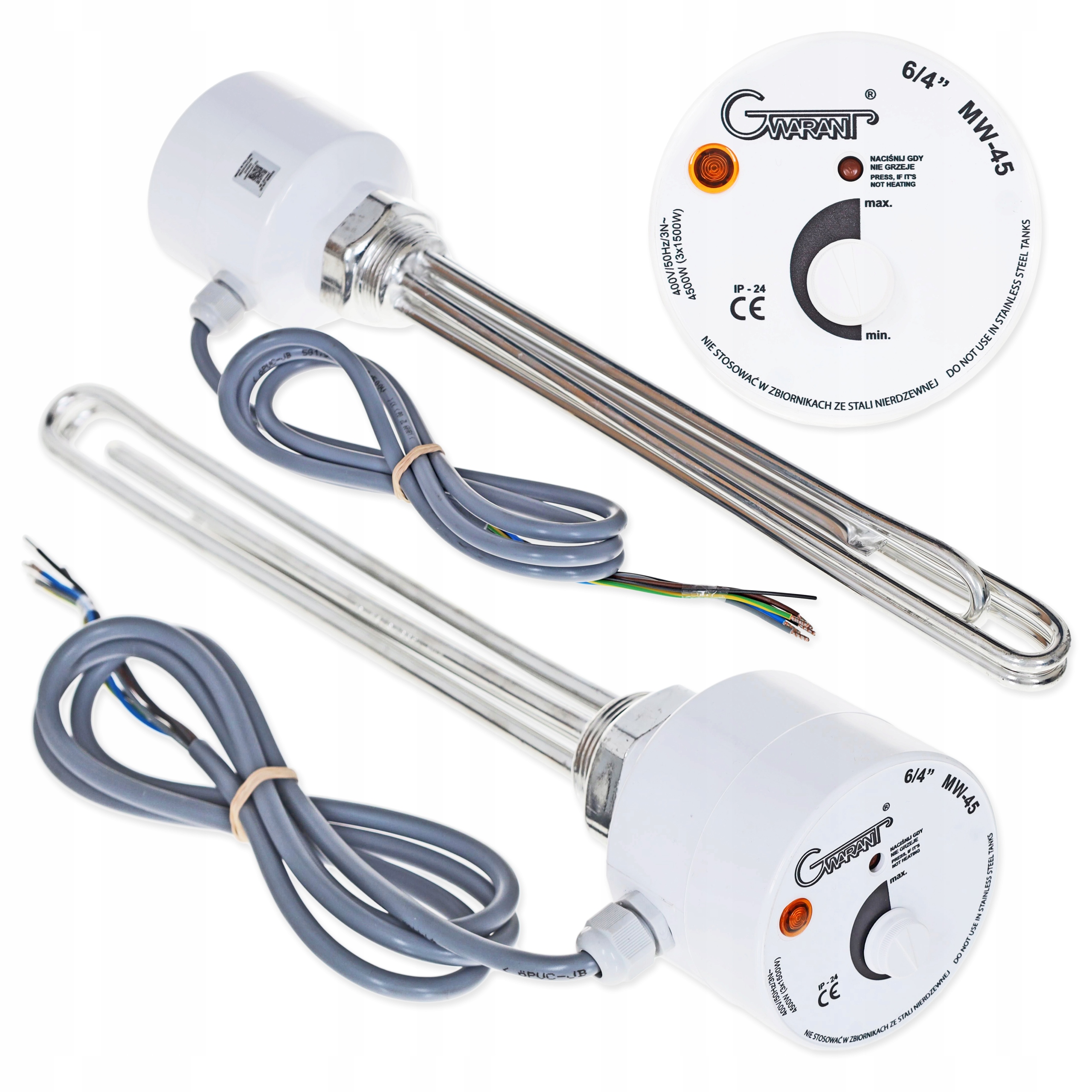 Ohrievač Kotla Co S Termostatom 4,5kW 4500W 6/4'