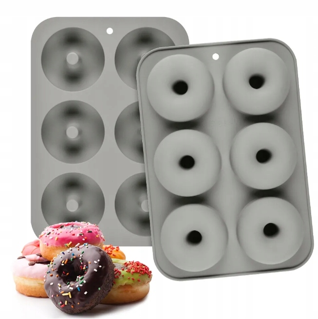 FORMA SILIKONOWA DONUT OPONKI FOREMKA DO PĄCZKÓW BABECZEK NA DONUTY PĄCZKI EAN (GTIN) 5905567707919