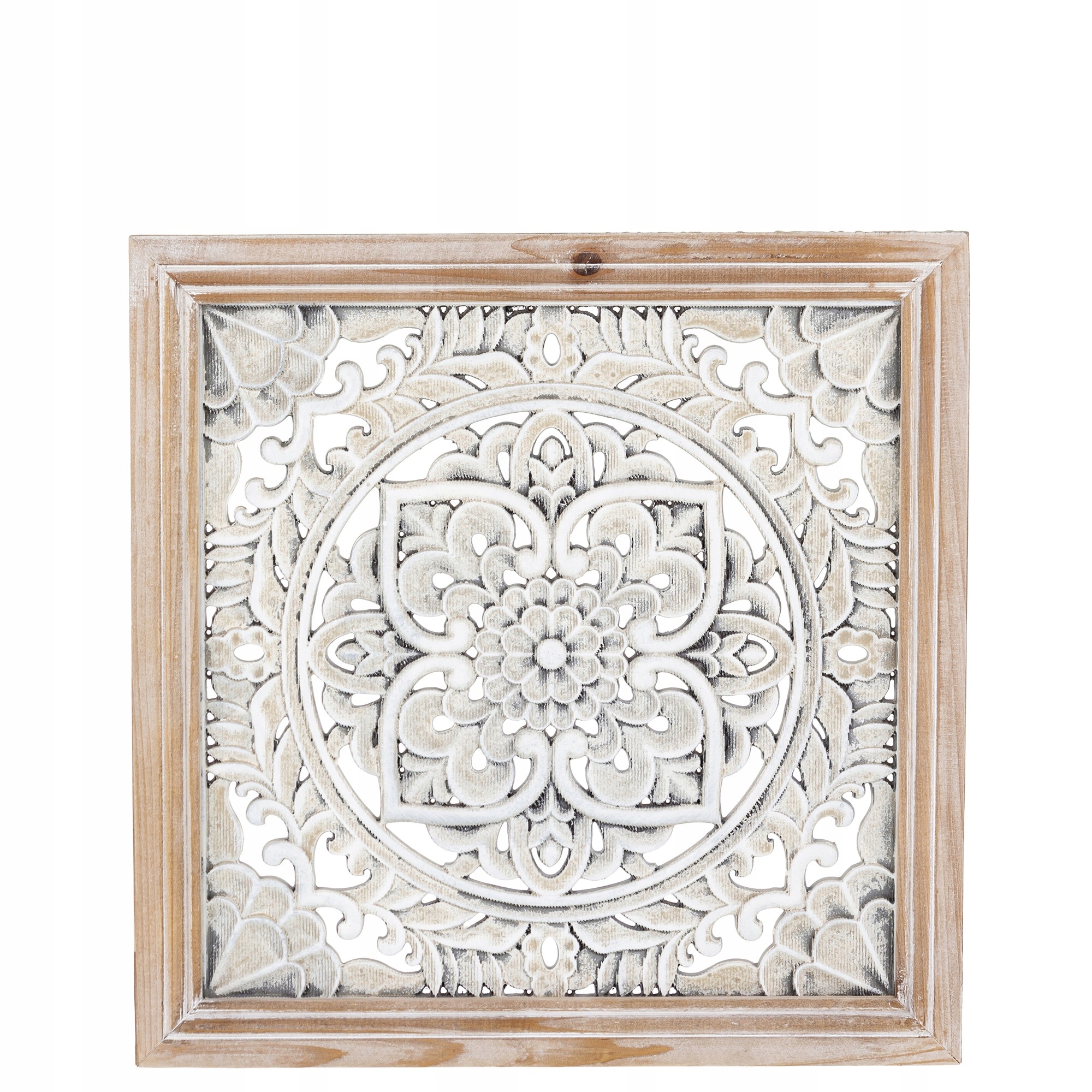 Stylizovaná štvorcová dekorácia na stenu, nástenný panel, obraz, ozdoba