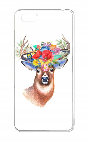 

etui silikon 1 mm kwiat boho do Huawei Y5 2018