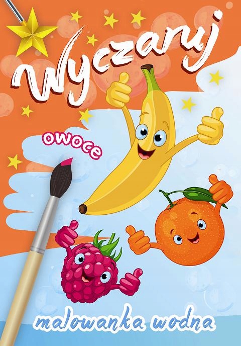 

Kolorowanka Malowanka Wodna Wyczaruj Owoce