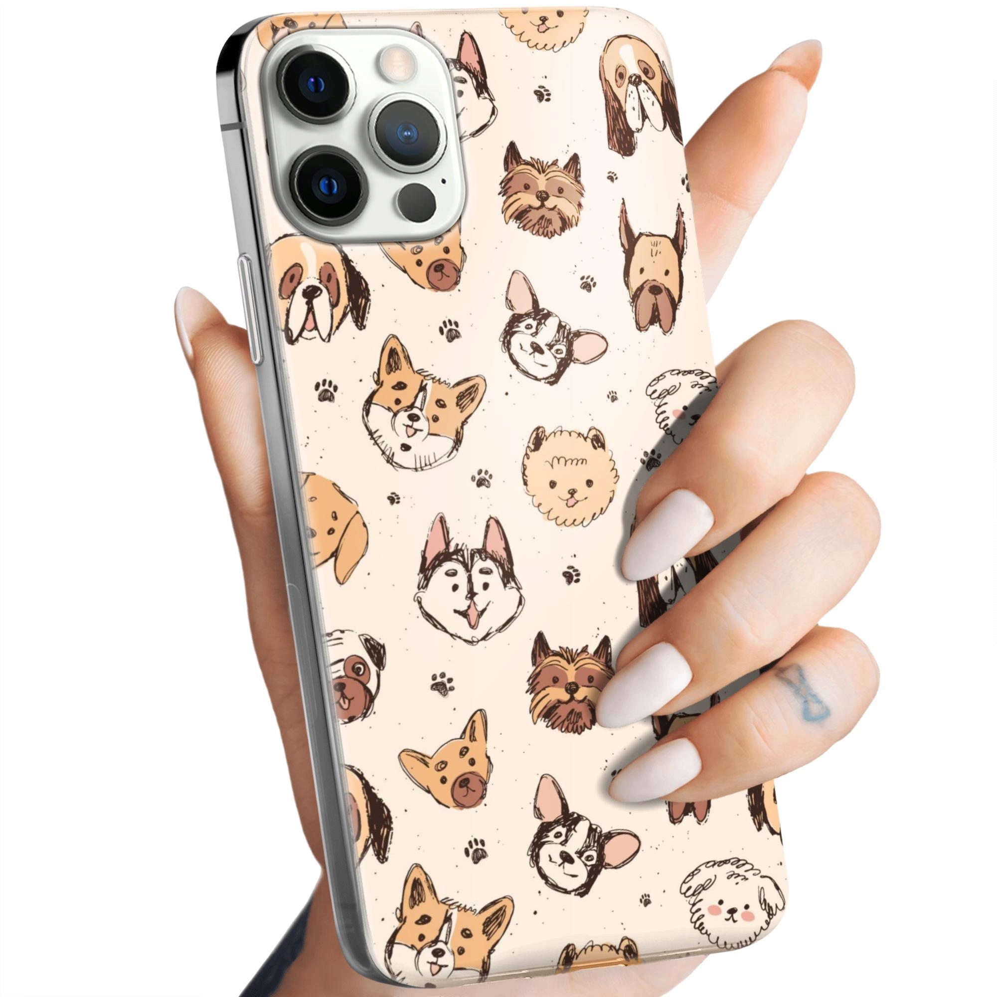 

Etui do Iphone 12 12 Pro Psy obudowa